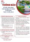 THÔNG BÁO VỀ VIỆC VẬN HÀNH THỬ NGHIỆM HỆ THỐNG TUYỂN SINH ĐẦU CẤP LỚP 6 TRỰC TUYẾN LẦN 2