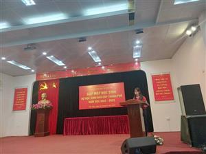 EM NGÔ THỤY AN LỚP 9A8 PHÁT BIỂU TRONG BUỔI GẶP MẶT HỌC SINH DỰ THI HỌC SINH GIỎI THÀNH PHỐ CỦA PHÒNG GD&ĐT QUẬN CẦU GIẤY
