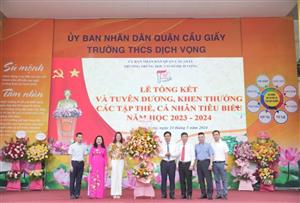 LỄ TỔNG KẾT VÀ VINH DANH CÁC TẬP THỂ - CÁ NHÂN TIÊU TIỂU NĂM HỌC 2023 - 2024