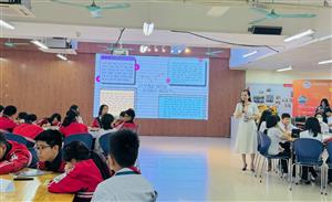 TRƯỜNG THCS DỊCH VỌNG TỔ CHỨC CHUYÊN ĐỀ   “VĂN HÓA CHÀO HỎI CHO HỌC SINH THCS”