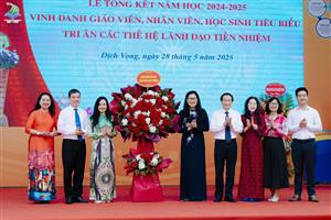 LỄ TỔNG KẾT NĂM HỌC 2024-2025- NHỮNG GIỌT NẮNG ĐẸP, BỪNG SÁNG TIN YÊU
