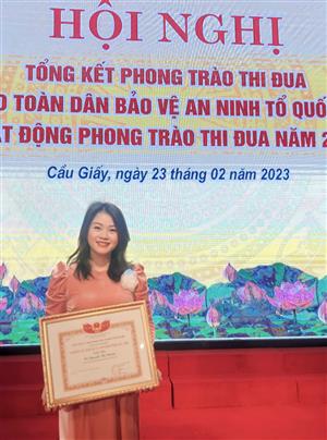 NGƯỜI TỐT VIỆC TỐT: GIÁO VIÊN TỔNG PHỤ TRÁCH ĐỘI - BÔNG HOA TƯƠI THẮM CỦA TRƯỜNG THCS DỊCH VỌNG