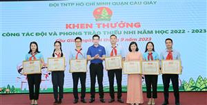 “Mùa bội thu” của công tác Đội và phong trào thiếu nhi