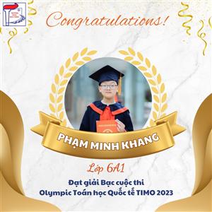 CHÚC MỪNG CÁC EM HỌC SINH ĐOẠT GIẢI TRONG CÁC CUỘC THI OLYMPIC TOÁN HỌC QUỐC TẾ NĂM HỌC 2023 – 2024!
