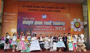 Tâm huyết, sáng tạo và tài năng là những từ được CMHS dùng để nói về "Ngày hội Vượt qua thử thách 2024” (Dich Vong’s Challenge Day) tại THCS Dịch Vọng trong những ngày qua
