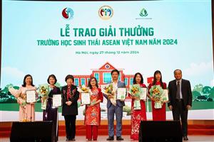 🏆Giải thưởng Trường học sinh thái ASEAN (ASEAN Eco-schools Award