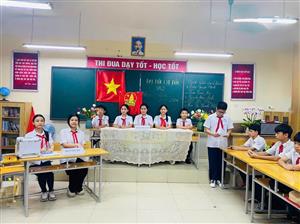 ​  "ĐỘI VIÊN THCS DỊCH VỌNG TIÊN PHONG THỰC HIỆN THÀNH CÔNG CHỦ ĐỀ CÔNG TÁC ĐỘI NĂM HỌC 2025-2026: "THIẾU NHI THỦ ĐÔ VỮNG BƯỚC TIẾN VÀO KỈ NGUYÊN MỚI"   ​