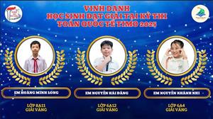 🎉 VINH DANH NHỮNG "CHIẾN BINH" TOÁN HỌC TIMO - THCS DỊCH VỌNG 🏆