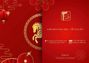 ​  XUÂN DỊCH VỌNG 2026 – “TẾT SUM VẦY”   ​