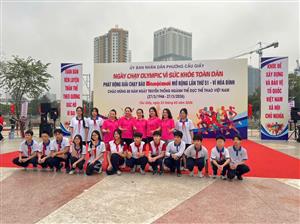 THẦY TRÒ DỊCH VỌNG: ĐOÀN KẾT – NĂNG ĐỘNG – BỨT PHÁ TRÊN ĐƯỜNG CHẠY OLYMPIC VÌ SỨC KHỎE TOÀN DÂN NĂM 2026