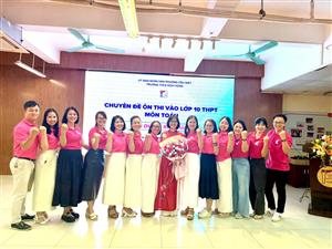 🌱 SINH HOẠT CHUYÊN MÔN CẤP PHƯỜNG – ĐỒNG HÀNH CÙNG HỌC SINH ÔN THI VÀO LỚP 10 THPT